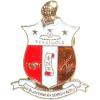 Kappa Alpha Psi 3D Color Shield Pins