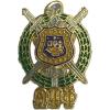 Omega Psi Phi 3D Color Shield w Letters Pins