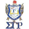 Sigma Gamma Rho 3D Color Shield Pins