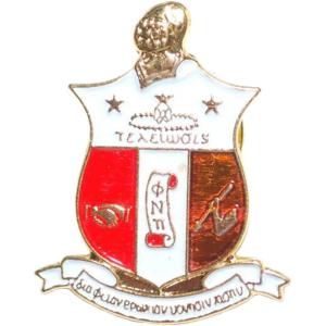 Kappa Alpha Psi 3D Color Shield Pins