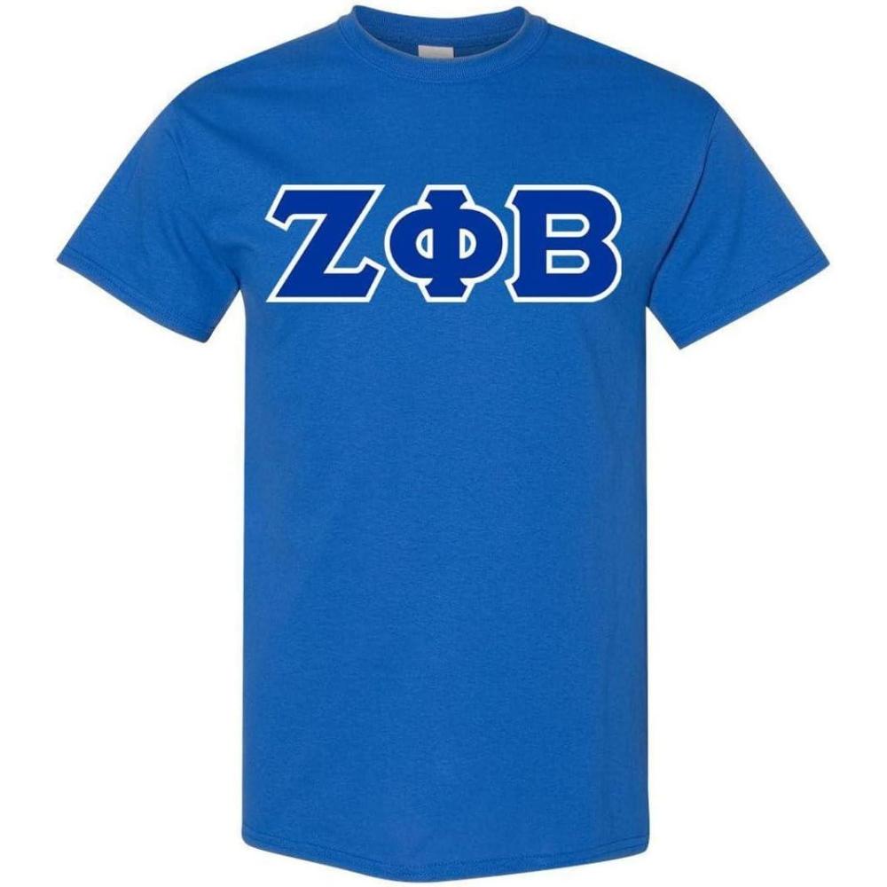 imageZeta Phi Beta Lettered ShirtsRoyal Blue