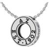 Greekgear Delta Zeta Circle Established Charm Necklace