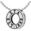 Greekgear Zeta Tau Alpha ZTA Circle Established Charm Necklace
