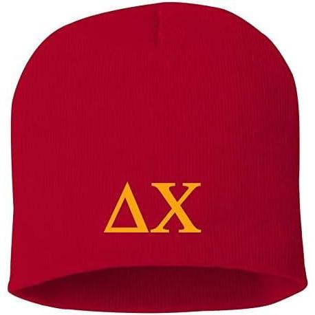 imageGreekgear Delta Chi 8 Inch Beanie Red