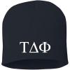 Greekgear Tau Delta Phi 8 Inch Beanie Navy Blue
