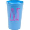 Greekgear Delta Gamma Carson Stadium 22 Oz. Cup (Pack of 4) Light Blue