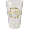 Pi Beta Phi Greek Wreath Giant Plastic Cup Set of 4