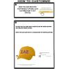 Personalized Sigma Alpha Epsilon SAE Greek Line Hat(Gold)