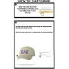 Personalized Sigma Alpha Epsilon SAE Greek Line Hat(Tan)