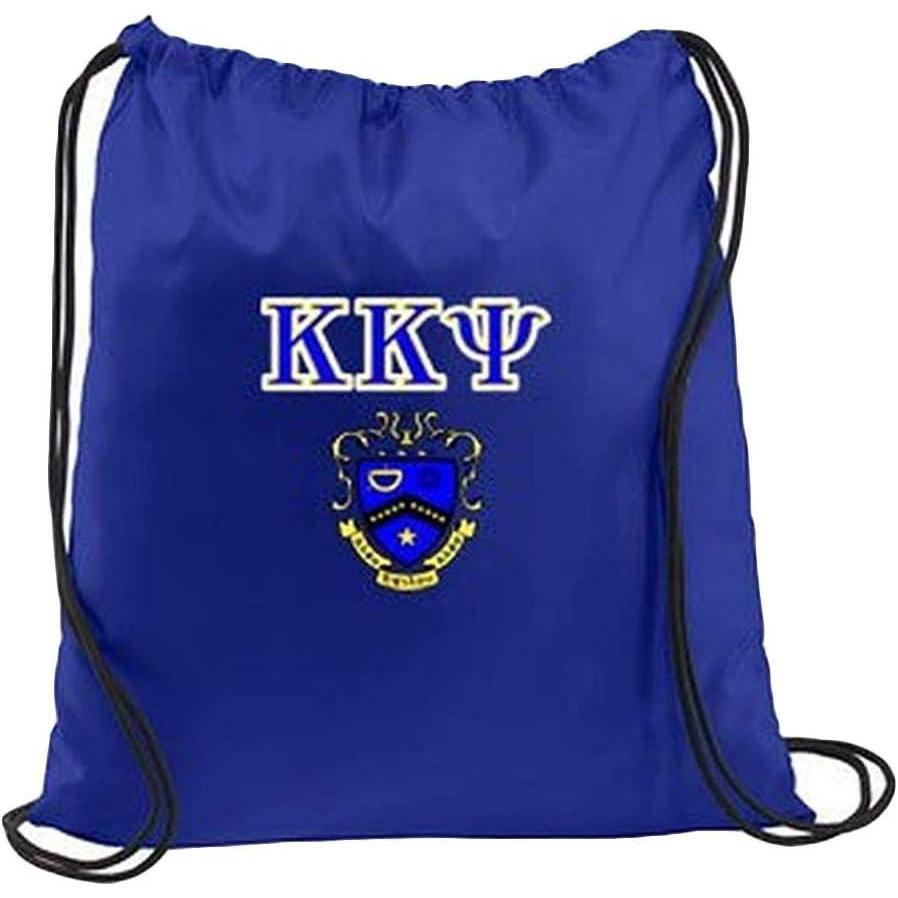 imageGreekgear Kappa Kappa Psi Crest Shield Cinch Sack