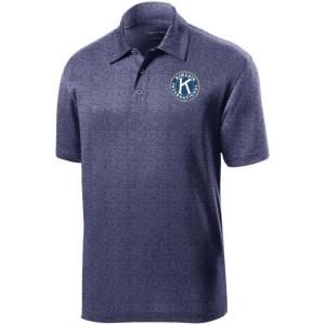 Kiwanis World Famous Contender Polo(True Navy Heather)
