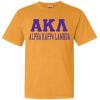 Alpha Kappa Lambda Greek Heavyweight T-Shirt(Citrus)