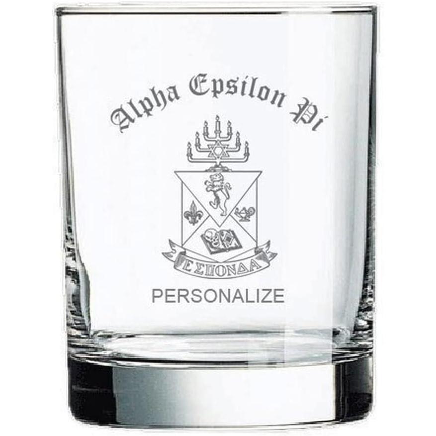 imageGreekgear Alpha Epsilon Pi Old Style Glass Transparent