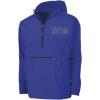 Alpha Tau Omega ATO Tackle Twill Lettered Pack N Go Pullover(Royal Blue)