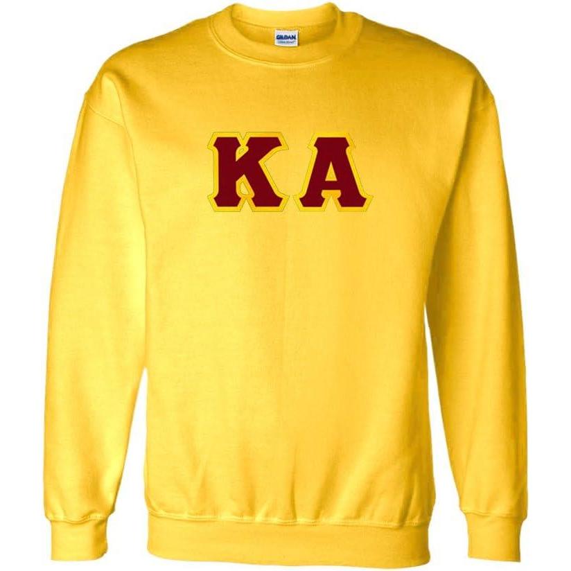 imageKappa Alpha Lettered CrewneckYellow