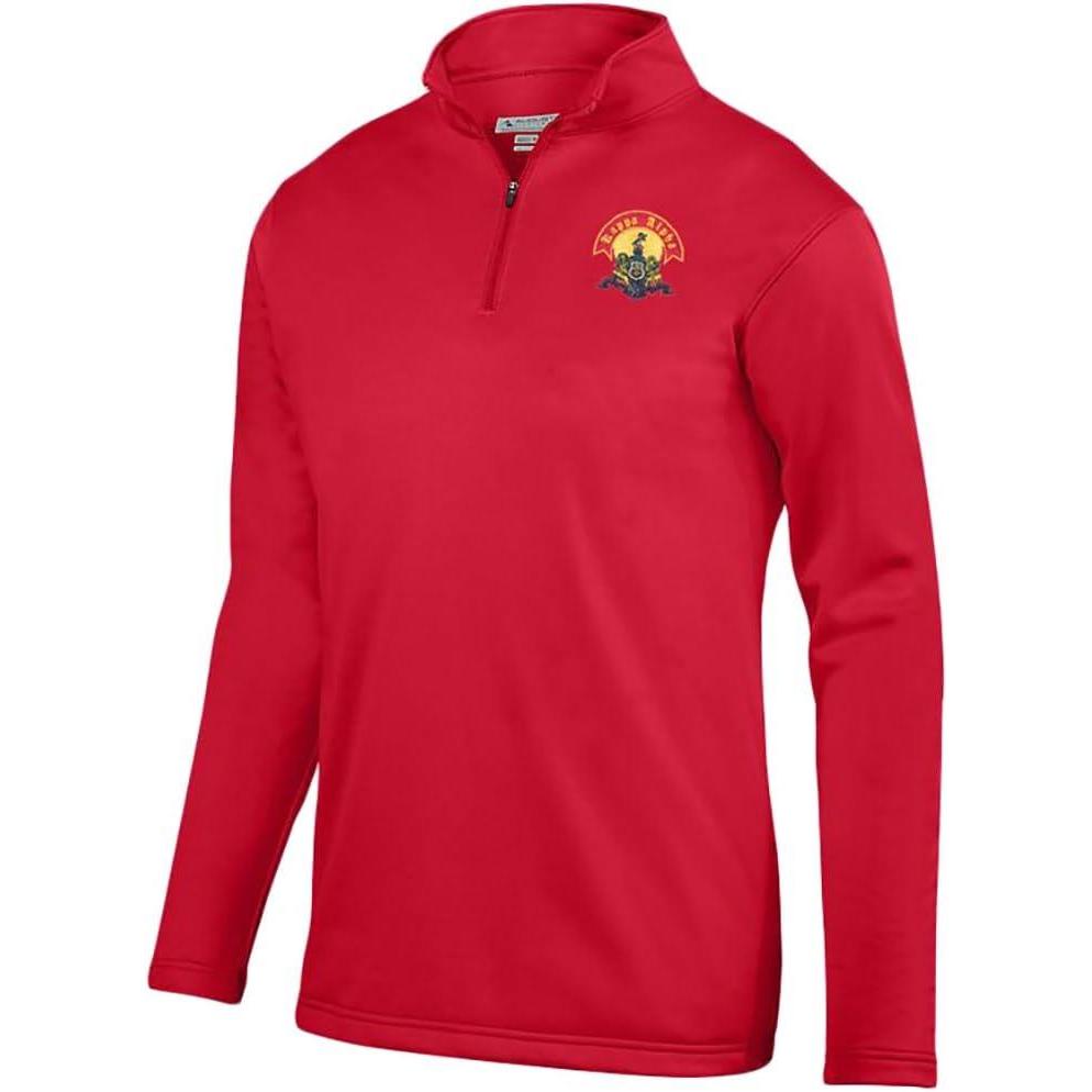 imageKappa Alpha World Famous Crest Wicking Fleece PulloverRed