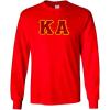 Kappa Alpha Lettered Long Sleeve(Red)
