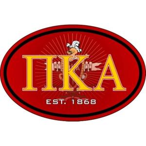 Greekgear Pi Kappa Alpha PIKE Color Oval Decal