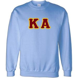 Kappa Alpha Lettered Crewneck(Light Blue)