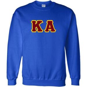 Kappa Alpha Lettered Crewneck(Royal Blue)