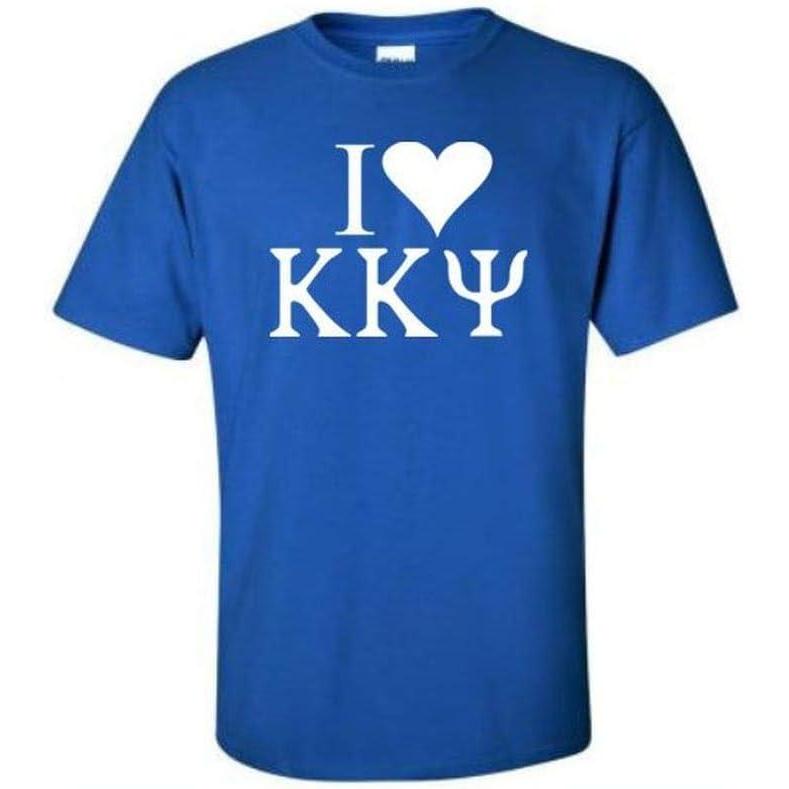 imageKappa Kappa Psi I Love TeeRoyal Blue