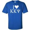 Kappa Kappa Psi I Love Tee(Royal Blue)