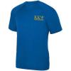 Kappa Kappa Psi World Famous Dry Fit Wicking Tee(Royal Blue)