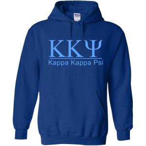 Kappa Kappa Psi Bar Hoodie(Navy Blue)