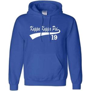 Kappa Kappa Psi Tail Hoodie(Royal Blue)