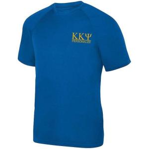 Kappa Kappa Psi World Famous Dry Fit Wicking Tee(Royal Blue)