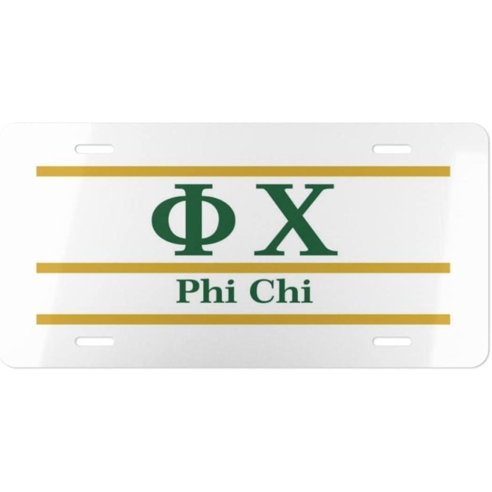 imagePhi Chi Lettered Lines License Covers