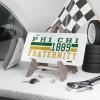 Phi Chi Year License Plates