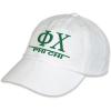 Phi Chi Baseball Cap(White)