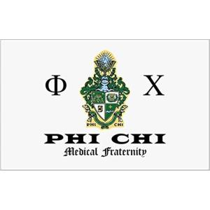 Phi Chi Flag Decal Sticker