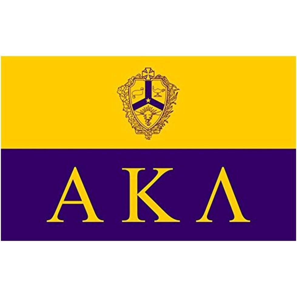 imageAlpha Kappa Lambda Flag Decal Sticker