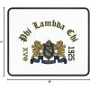 Phi Lambda Chi Gaming Mouse Pad