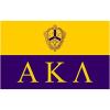Alpha Kappa Lambda Flag Decal Sticker