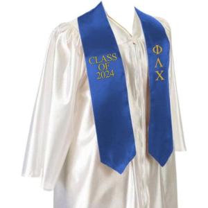 Greekgear Phi Lambda Chi Embroidered Graduation Sash Stole