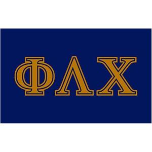 Phi Lambda Chi Flag Decal Sticker