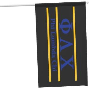 Phi Lambda Chi Greek Letter Flag