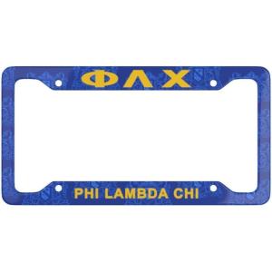 Phi Lambda Chi Year License Plate Frames