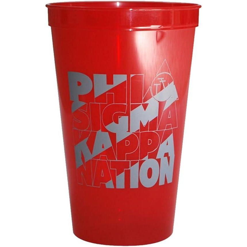 imageGreekgear Phi Sigma Kappa Nations Stadium Cup Set of 4