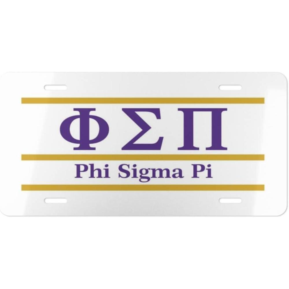 imagePhi Sigma Pi Lettered Lines License Covers