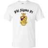 Phi Sigma Pi Vintage Crest T-Shirt(White)