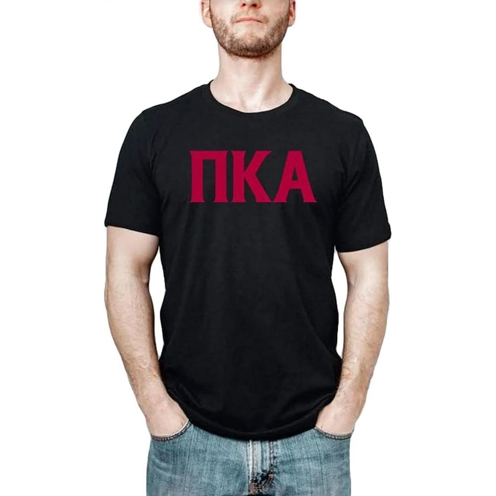 imagePi Kappa Alpha Pike Letter TeeBlack