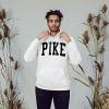 Pi Kappa Alpha PIKE Nickname Hooded Sweatshirt(White)