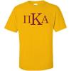 Pi Kappa Alpha Pike Logo Short Sleeve Tee(Gold)