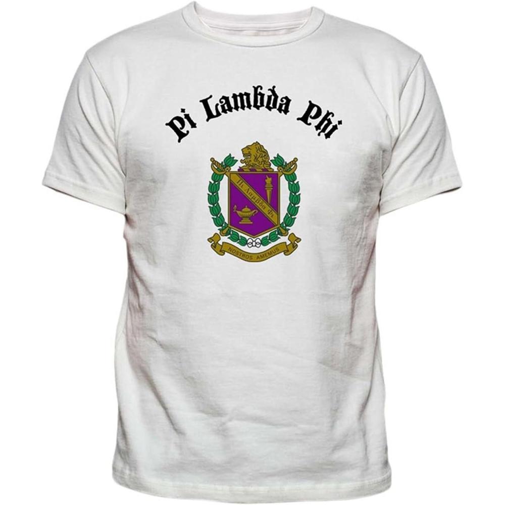 imagePI Lambda Phi Vintage Crest TShirtWhite