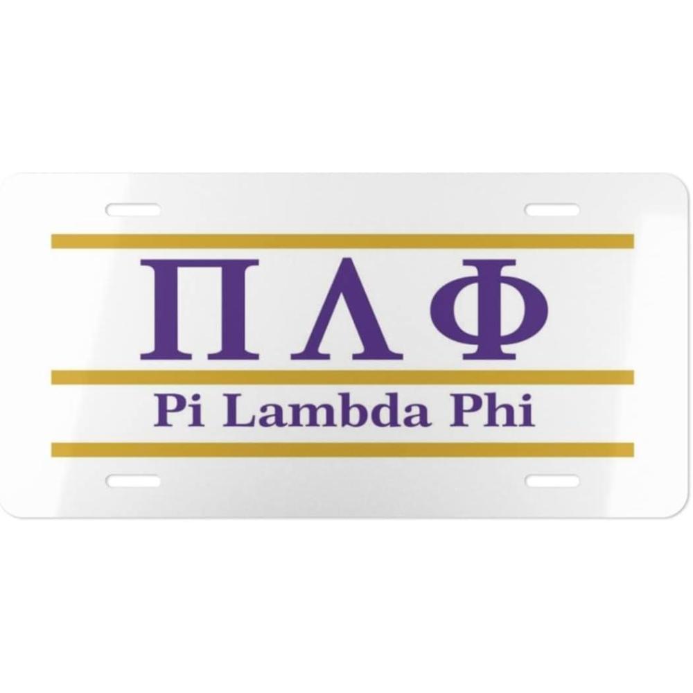 imagePi Lambda Phi Lettered Lines License Covers