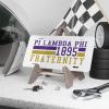 Pi Lambda Phi Year License Plates